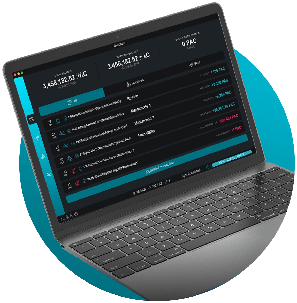 yanSAFEで簡単マスターノード作成 - PAC Protocol -